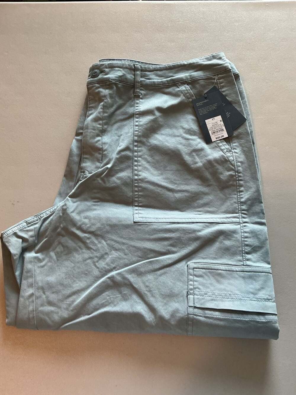 Universal Thread Light Blue Cargo Pants Size 17